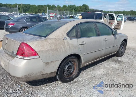 2008 Chevrolet Impala Ls из США, поврежденный, VIN 2G1WB58K789251079